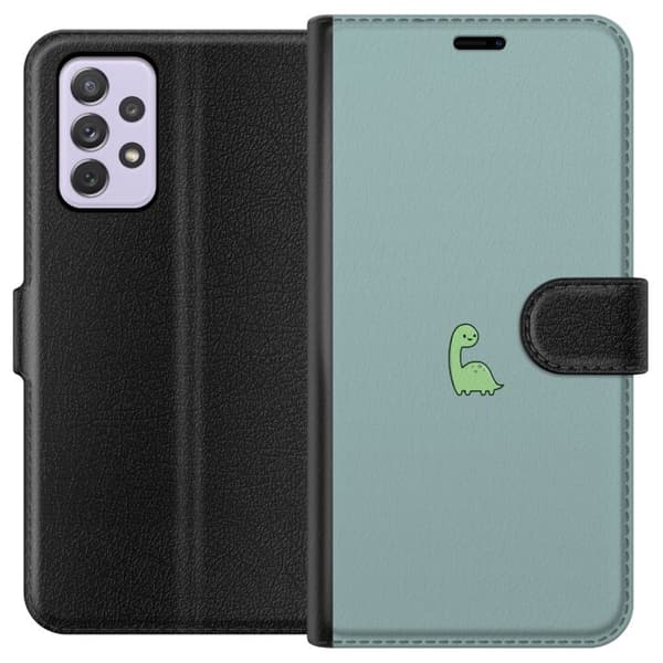 Kompatibel Tegnebogsetui til Samsung Galaxy A52s 5G Tiny Dino