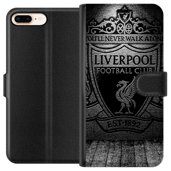 Apple iPhone 8 Plus Lompakkokotelo Liverpool FC