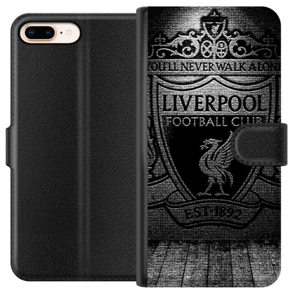Apple iPhone 8 Plus Plånboksfodral Liverpool FC