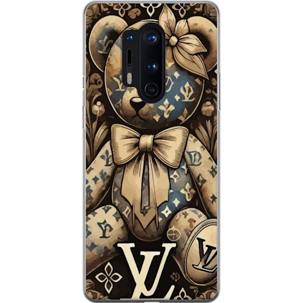 OnePlus 8 Pro Gennemsigtig cover LV Teddy