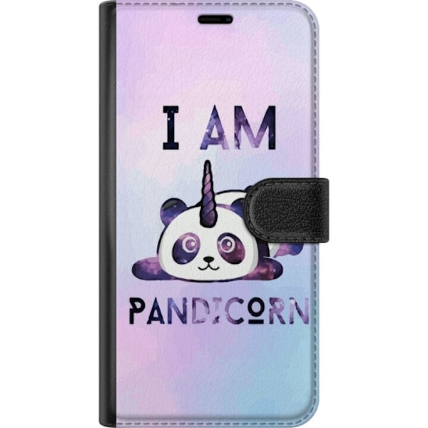 Samsung Galaxy A03 Lompakkokotelo Panda Kynärme