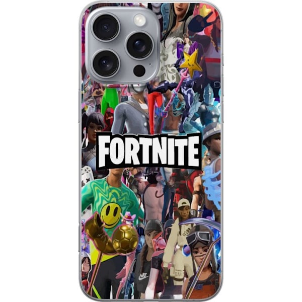 Apple iPhone 16 Pro Max Genomskinligt Skal Fortnite