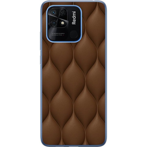 Xiaomi Redmi 10C Genomskinligt Skal Cocoa Scales
