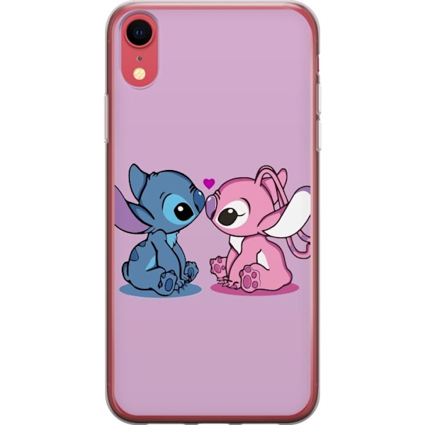 Apple iPhone XR Gennemsigtig cover lilo & stitch 2025