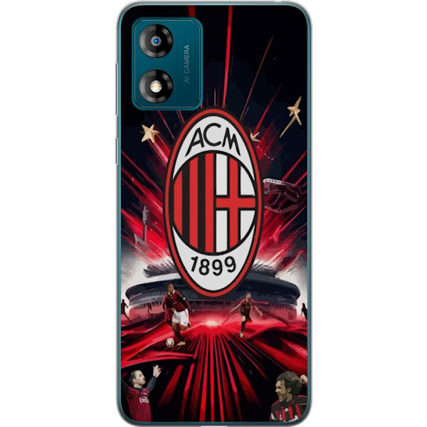 Motorola Moto E13 Gjennomsiktig deksel AC Milan