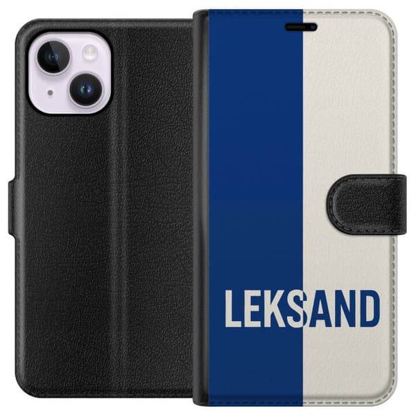Kompatibelt Lommeboketui til Apple iPhone 15 Plus Leksand