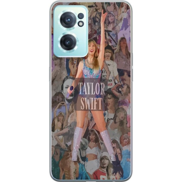 OnePlus Nord CE 2 5G Läpinäkyvä kuori Taylor Swift
