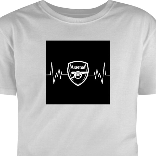 T-shirt til Voksen | Klassisk Voksen T-shirt Arsenal grå XXL