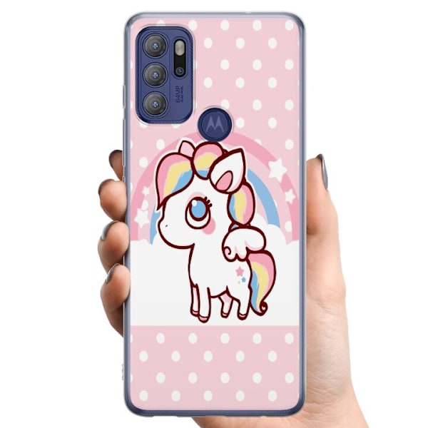 Motorola Moto G60S TPU Mobildeksel Unicorn