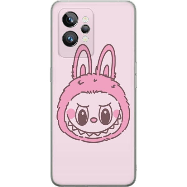 Realme GT2 Pro Läpinäkyvä kuori Labubu Eläinradan Bunny-versio