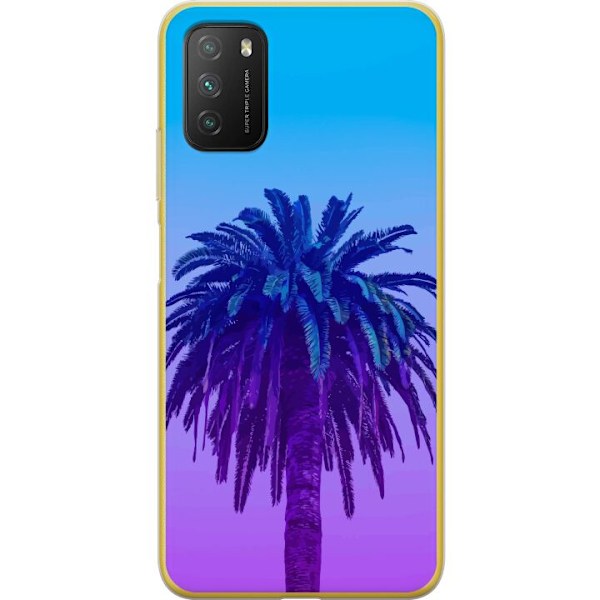 Xiaomi Poco M3  Gennemsigtig cover Palm