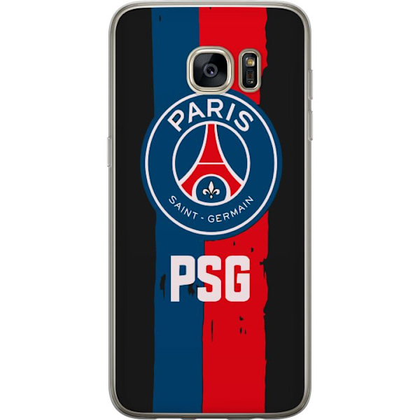 Samsung Galaxy S7 edge Gennemsigtig cover Paris Saint-Germain