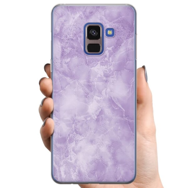 Samsung Galaxy A8 (2018) TPU Mobildeksel Marmor