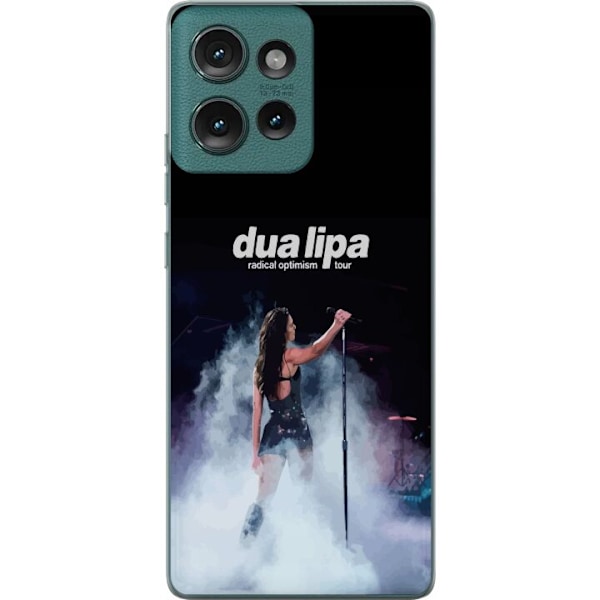 Motorola Edge 50 Gjennomsiktig deksel Dua Lipa – Signature Looks & Vibes