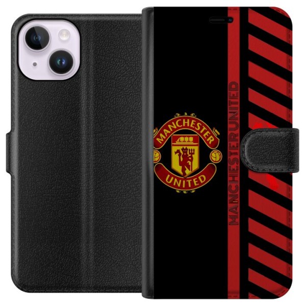 Apple iPhone 14 Lompakkokotelo Manchester United