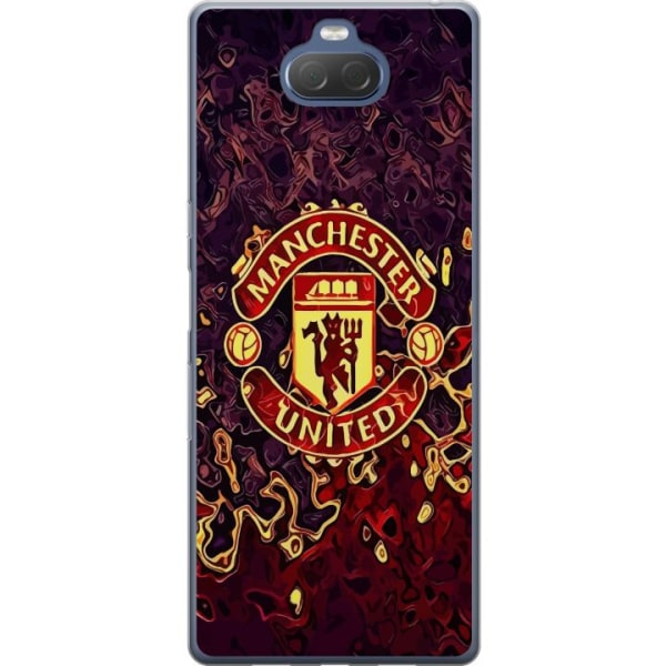 Sony Xperia 10 Plus Gennemsigtig cover Manchester United