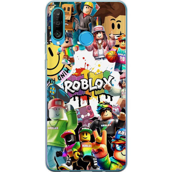 Huawei P30 lite Gennemsigtig cover Roblox