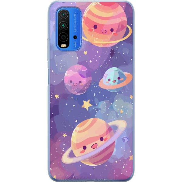 Xiaomi Redmi 9T Gennemsigtig cover Rum Sød