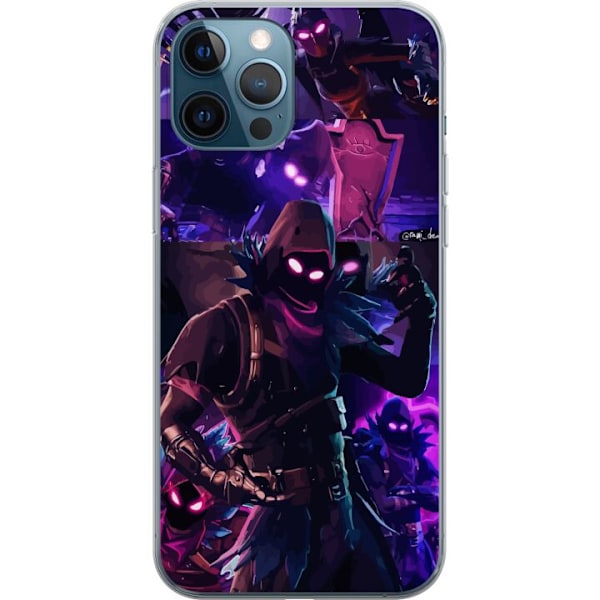 Apple iPhone 12 Pro Gjennomsiktig deksel Fortnite - Raven