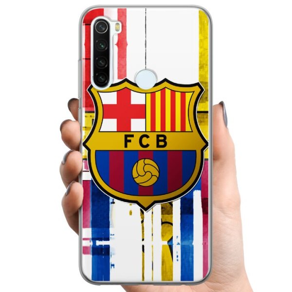 Xiaomi Redmi Note 8 TPU Matkapuhelimen kuori FC Barcelona