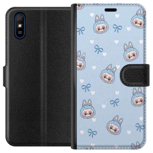 Xiaomi Redmi 9A Lompakkokotelo Labubu Tuli Henki