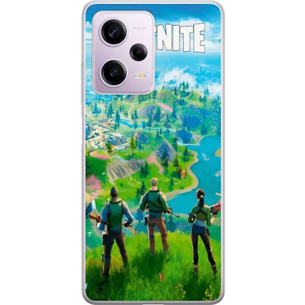 Xiaomi Redmi Note 12 Pro Gjennomsiktig deksel Fortnite