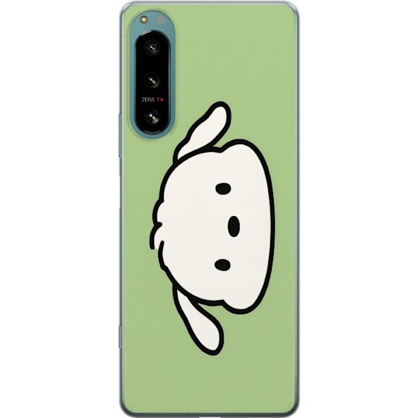 Sony Xperia 5 IV Läpinäkyvä kuori Snoopy Flip
