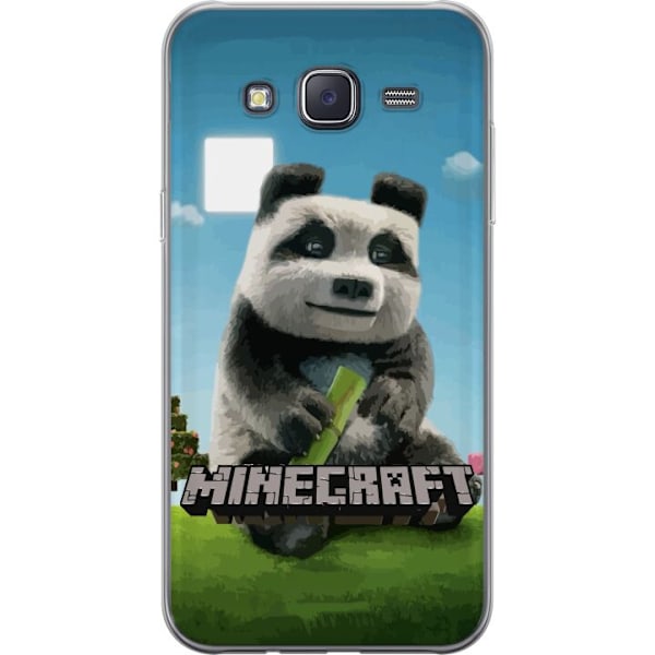 Samsung Galaxy J5 Läpinäkyvä kuori A Minecraft Movie