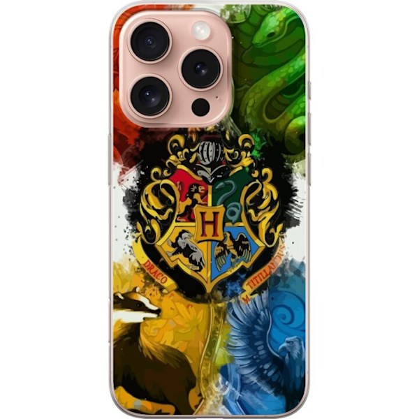 Apple iPhone 16 Pro Gennemsigtig cover Hogwarts Hus