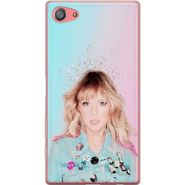 Sony Xperia Z5 Compact Gennemsigtig cover Taylor Swift Poesi
