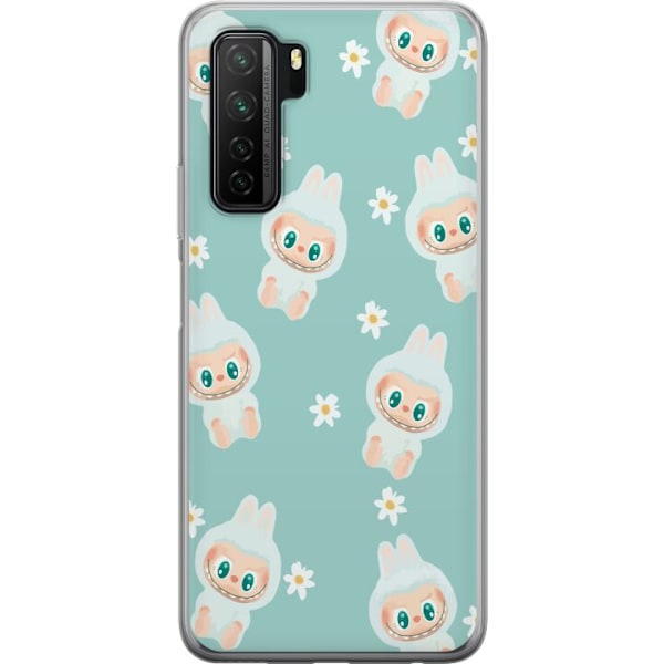 Huawei P40 lite 5G Genomskinligt Skal Labubu Candy Vibes – S