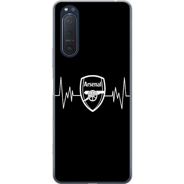 Sony Xperia 5 II Gennemsigtig cover Arsenal