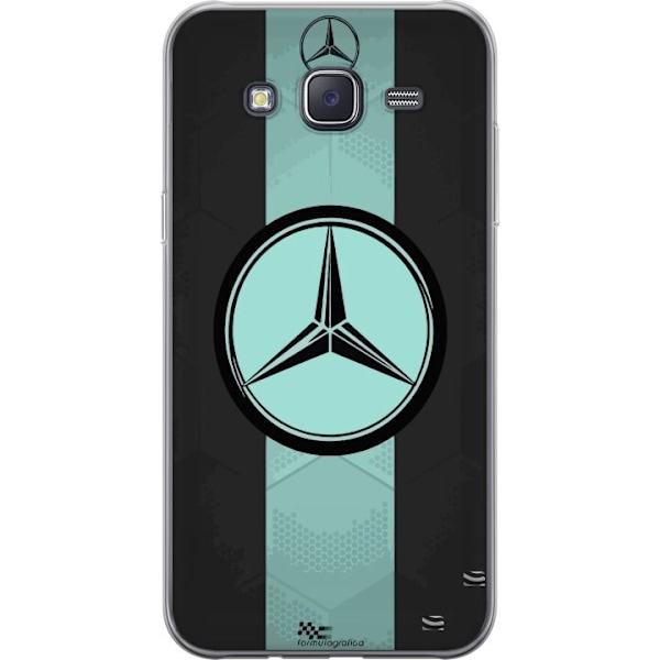 Samsung Galaxy J5 Genomskinligt Skal Mercedes