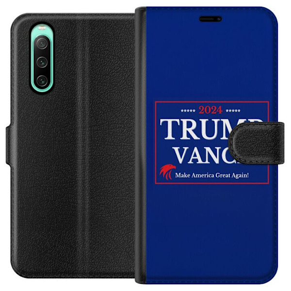 Sony Xperia 10 IV Lompakkokotelo Trump | Vance 2024