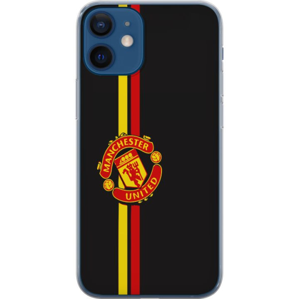 Apple iPhone 12  Läpinäkyvä kuori Manchester United F.C.