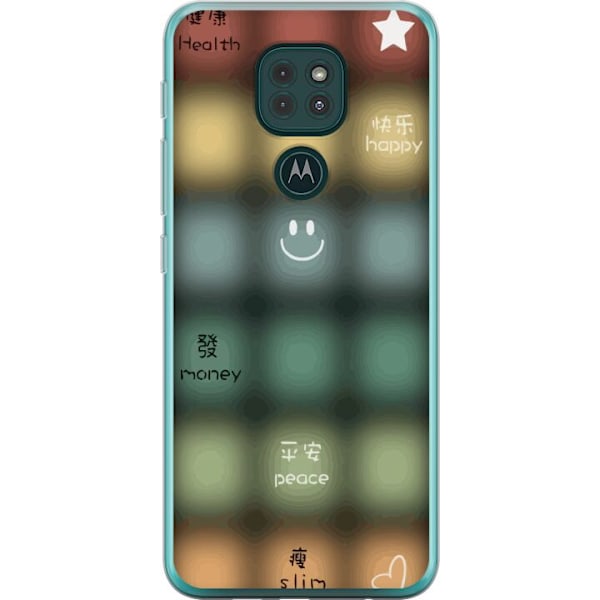 Motorola Moto G9 Play Gennemsigtig cover Humør