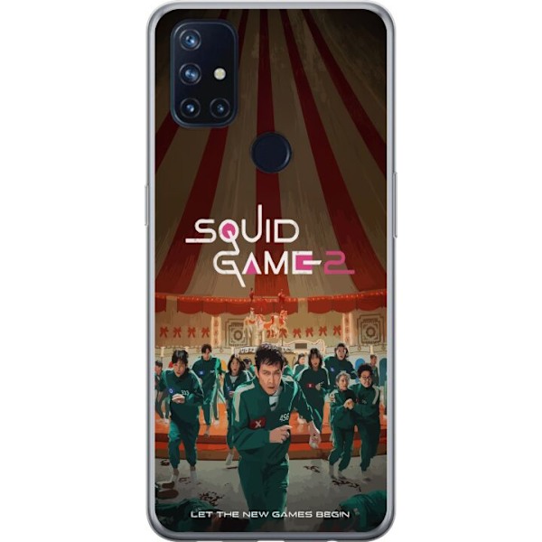 OnePlus Nord N10 5G Genomskinligt Skal Squid Game