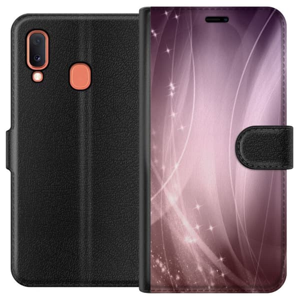 Kompatibelt Plånboksfodral till Samsung Galaxy A20e Lavender Dust