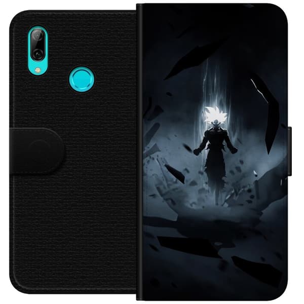 Kompatibel Tegnebogsetui til Huawei P smart 2019 Skyggekriger sort
