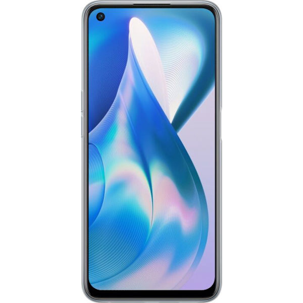 OnePlus Ace Racing Genomskinligt Skal Color Splash Abstrakt Konst Design Färgstarkt Mönster Modern Populär Väggkonst Grafiskt Trend
