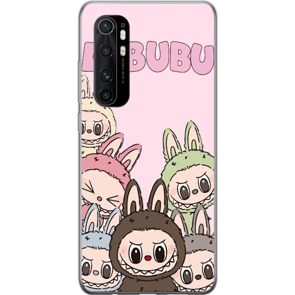 Xiaomi Mi Note 10 Lite Genomskinligt Skal Labubu Classics