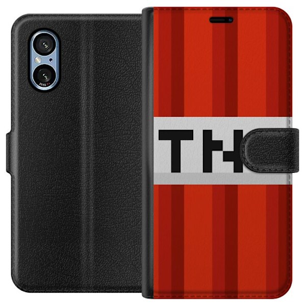 Sony Xperia 5 V Tegnebogsetui Minecraft TNT