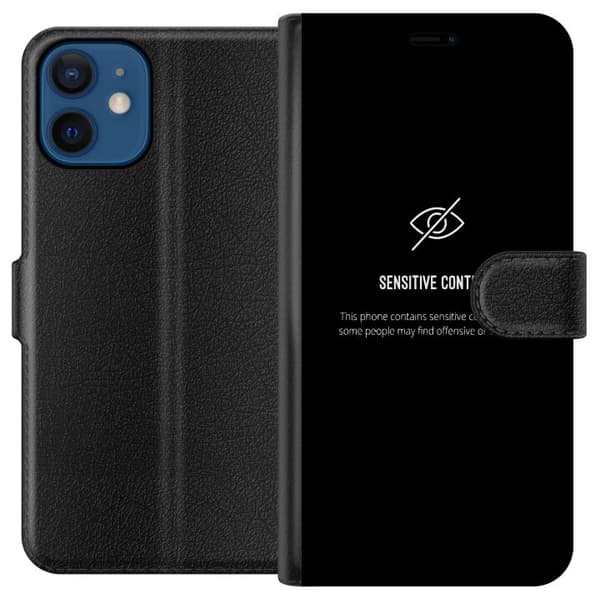 Kompatibelt Plånboksfodral till Apple iPhone 12 mini sensitive content