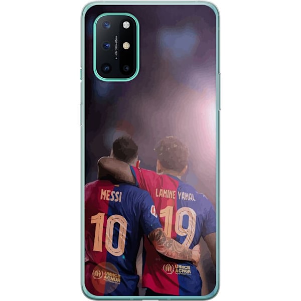 OnePlus 8T Gjennomsiktig deksel Lamine Yamal VS Messi