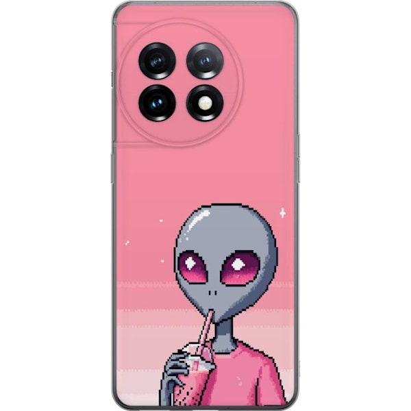 OnePlus 11R Läpinäkyvä kuori Alien Smoothie