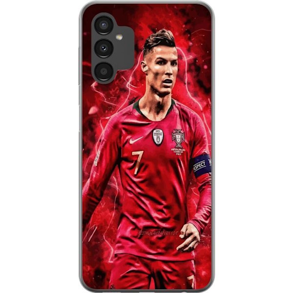 Samsung Galaxy A04s Läpinäkyvä kuori Ronaldon Taidot - CR7