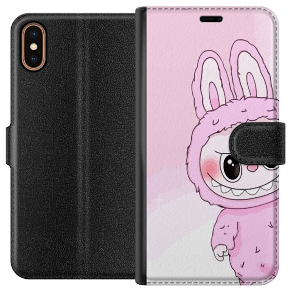 Apple iPhone X Tegnebogsetui Labubu Kanin-serien