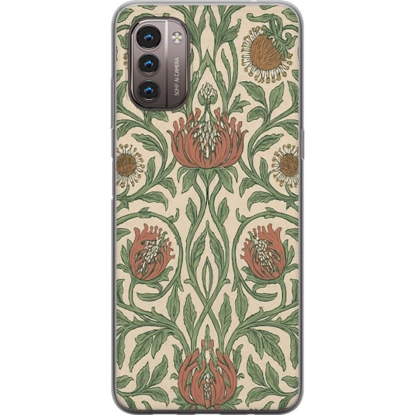 Nokia G21 Läpinäkyvä kuori Petali Yksityiskohdat