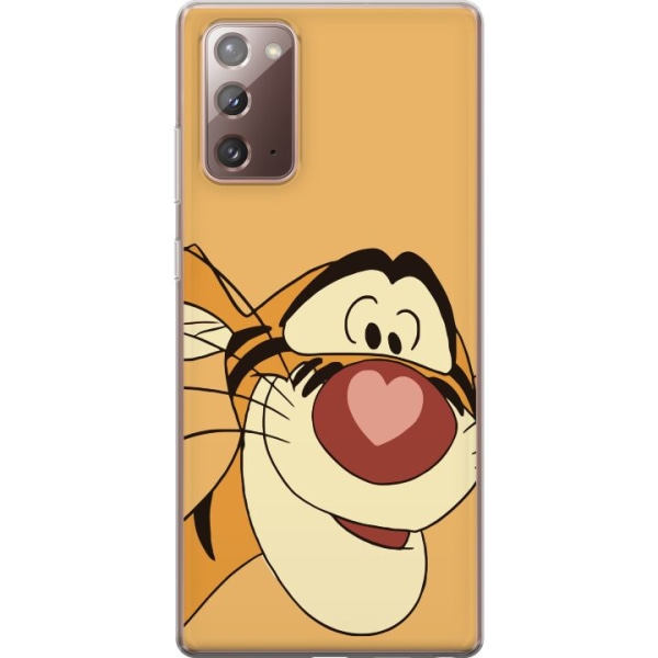 Samsung Galaxy Note20 Läpinäkyvä kuori Tiger