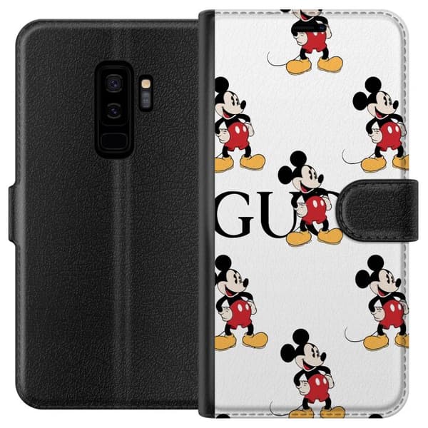 Kompatibel Tegnebogsetui til Samsung Galaxy S9+ Guggi Musse Pigg